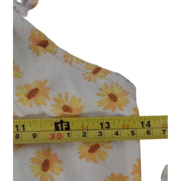 Art Class Yellow Floral Maxi Dress XXL 16/18 Spaghetti Straps Sunflower Print. - Picture 8 of 10